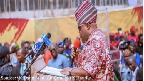 Governor Ademola Adeleke Profoundly Expresses Gratitude To Osun People For His Administration'S A-Rating