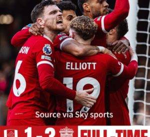 Liverpool Secures Top Four Spot With Convincing 4-2 Victory Over Tottenham