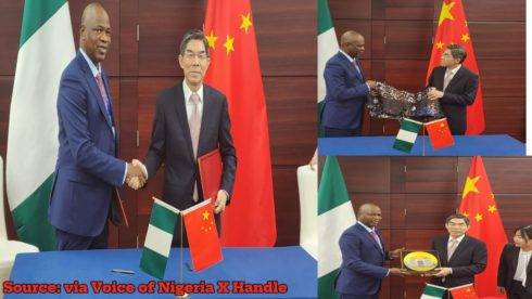 Nigeria Customs Service (Ncs) Signs Mou With Chinese Counterpart To Enhance Bilateral Trade