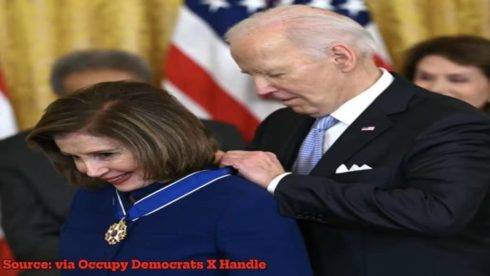 President Joe Biden Honors 19 Remarkable Achievers With Prestigious Freedom Medals, Pelosi Hailed As &Quot;Greatest Speaker