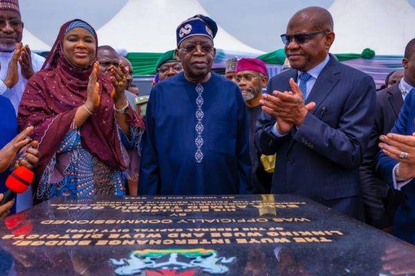 President Tinubu Triumphantly Inaugurates Wuye Flyover And Link Bridge In Fct