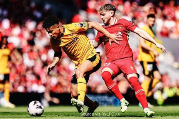 Liverpool Demolish 10-Man Wolves 2-0 In Premier League Cruise