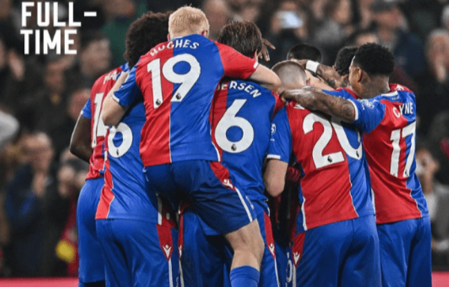 Crystal Palace Thrash Manchester United 4-0 In Selhurst Park Massacre