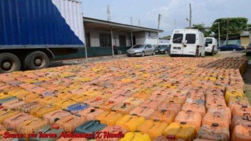 Nigeria Customs Service Deals Smugglers A Crushing Blow, Seizes 26,792 Liters Of Petrol In Badagry