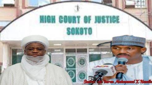 Sokoto State High Court Blocks Sokoto Governor Ahmad Aliyu Controversial Removal Of 2 District Heads