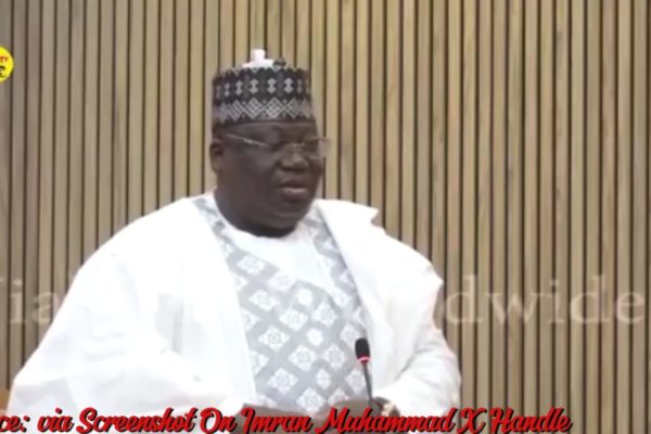 Former Senate President, Ahmad Lawan Warns Of Looming Crisis, Nigeria'S Empty Food Reserves