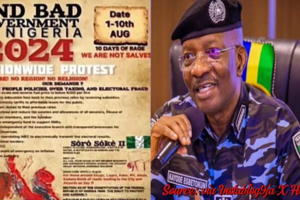 Igp: Foreign Mercenaries Exposed In Nationwide Protest Plot, Protesters Asked To Submit Names And Addresses