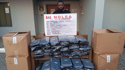 Ndlea Busts Spain-Bound Cocaine Consignment Recovered At Mmia