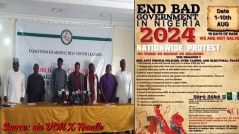 Middle Belt Leaders Spearheaded By Comrade Nasiru Jagaba Unveil Shocking Truth Behind Nationwide Protest, Demand Economic Revolution