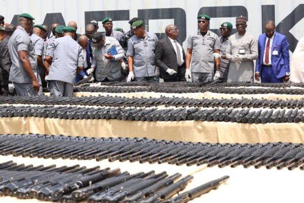 Nigeria Customs Service Uncovers Major Arms Seizure At Port Harcourt: A Threat To National Security