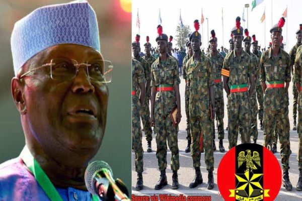 Atiku Abubakar Warns Nigerian Military Leaders Against Use Of Force On Protesters