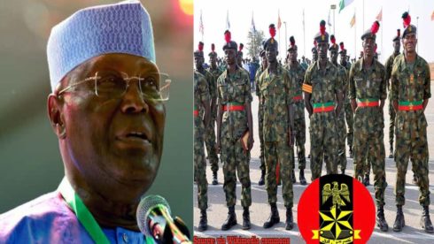 Atiku Abubakar Warns Nigerian Military Leaders Against Use Of Force On Protesters