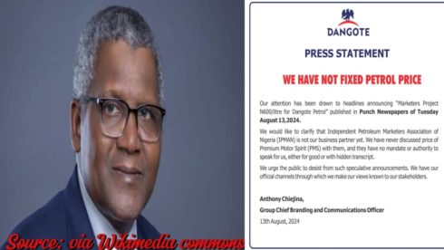 Breaking: Dangote Fiercely Denies Shocking Allegations Of N600 Petrol Price Fixing Scandal