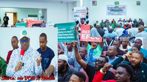 Governor Caleb Mutfwang Engages Endbadgovernance Protesters In Plateau State Town Hall Meeting