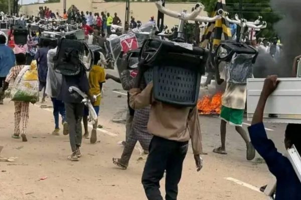 Kano State Descends Into Chaos: Protests Marred By Anarchy And Looting