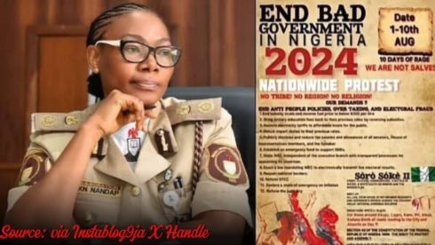 Cgc, Kemi Nandap: Nigerian Immigration Services (Nis), Cracks Down On #Endbadgovernance Protest Sponsors In Diaspora