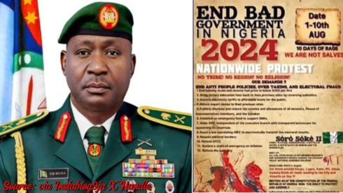 Urgent Crisis: Nigerian Military Threatens Crackdown As Protests Erupt Nationwide