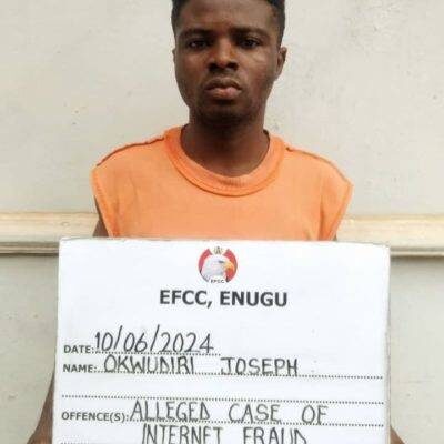 EFCC Secures Conviction of Internet Fraudster in Enugu Court