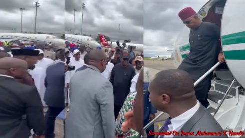 Vice President Kashim Shettima Arrives In Benin City For Apc Governorship Campaign Finale