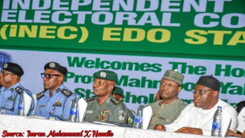 Inspector-General Of Police Kayode Egbetokun Announces Robust Security For Edo State Gubernatorial Election, Security Forces Mobilized For Edo Election