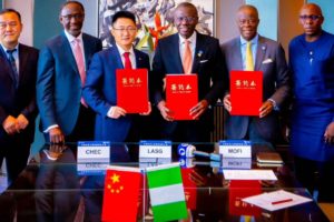 Lagos State Signs Mou With Chinese Firm On Green Line Rail