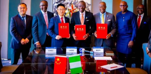 Lagos State Signs MOU with Chinese Firm on Green Line Rail