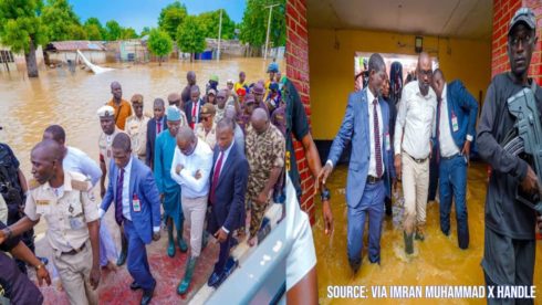 Minister Olubunmi Tunji-Ojo Visits Flooded Areas In Maiduguri, Assesses Damage And Offers Support To Affected Communities