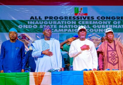 APC Leaders Unite Enthusiastically Behind Aiyedatiwa for a Promising Ondo Gubernatorial Campaign