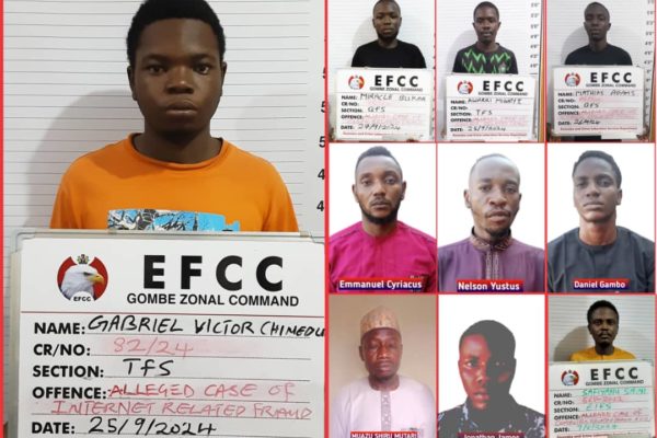 Efcc Secures Conviction Of 10 Fraudsters In Gombe Court