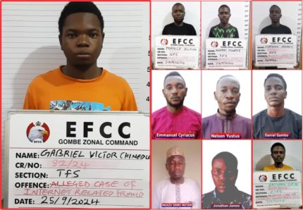 Efcc Secures Conviction Of 10 Fraudsters In Gombe Court