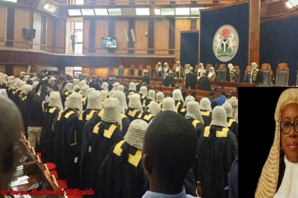 Cjn Justice Kudirat Kekere-Ekun Inducts 87 New Senior Advocates Of Nigeria