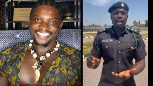 VeryDarkMan Issues Apology for Unauthorized Nigerian Police Uniform Use – Ignorance of Law Sparks Major Social Media Debate