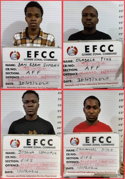 Efcc Secures Conviction Of Twelve Internet Fraudsters In Adamawa Court