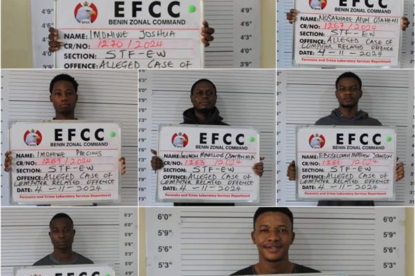 Efcc Secures Conviction Of Seven Internet Fraudsters In Benin City