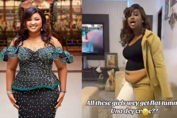 Actress Etinosa Idemudia’s Fiery Jab At &Quot;Flat Tummy&Quot; Trend Ignites Viral Debate On Beauty Standards