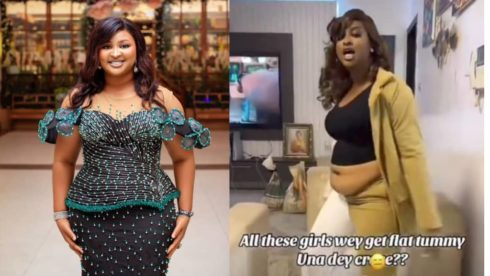 Actress Etinosa Idemudia’s Fiery Jab At &Quot;Flat Tummy&Quot; Trend Ignites Viral Debate On Beauty Standards