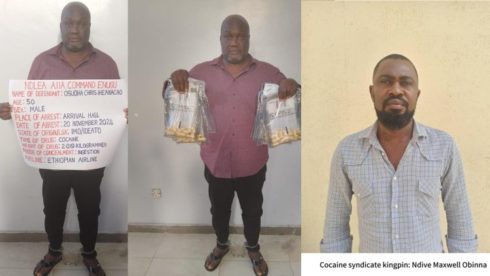 NDLEA Triumphantly Nabs Businessman at Enugu Airport for Shocking Cocaine Ingestion