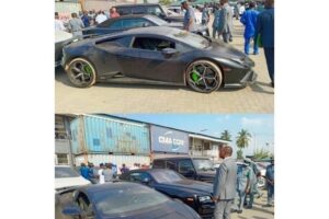 Nigeria Customs Returns 21 Stolen Exotic Cars Worth Over N1.8 Billion To Canadian Government