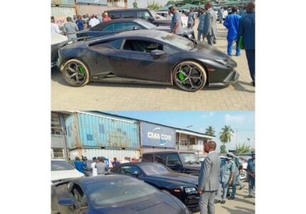 Nigeria Customs Returns 21 Stolen Exotic Cars Worth Over N1.8 Billion to Canadian Government