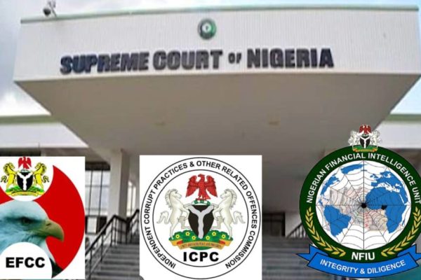 Supreme Court Dismisses Lawsuit Challenging Anti-Corruption Agencies, Landmark Judgment Secures The Legitimacy Of Efcc, Icpc, And Nfiu