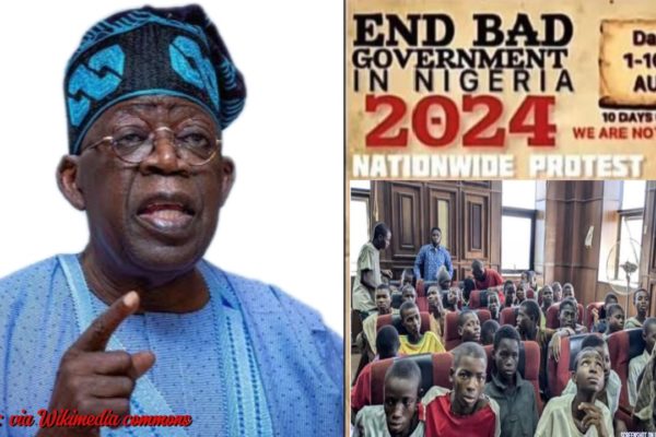 President Bola Ahmed Tinubu Orders Release Of Detained Minors From #Endbadgovernance Protests