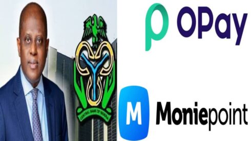 CBN Imposes ₦1 Billion Fines on Moniepoint and OPay for Non-Compliance