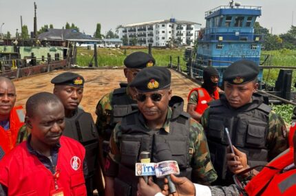 EFCC Launches Investigation Into Suspected Oil Theft Involving Barge and Two Trucks