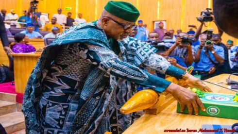 Governor Dapo Abiodun Presents N1.055 Trillion "Budget of Hope and Prosperity" To Ogun State House of Assembly