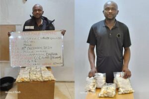 NDLEA Arrests Businessman at Kano Airport for Cocaine Smuggling