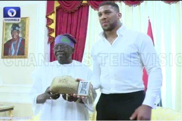 Anthony Joshua Meets President Tinubu: Strategic Talks on Nigeria’s Sports Legacy and 2025 Tyson Fury Showdown