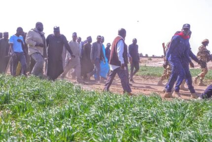 Governor Babagana Umara Zulum Pays Sympathy Visit to Baga, Warns Farmers Against Collusion with Insurgents