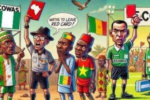 ECOWAS Don Give Niger, Mali, Burkina Faso Red Card: "You Say You Wan Pack Comot, Why Your Load Still Dey My Yard?