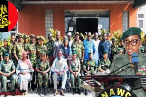 Groundbreaking: Nigerian Army Promotes Adebayo Oluwatoyin Olayinka as First Female Infantry Warrant Officer