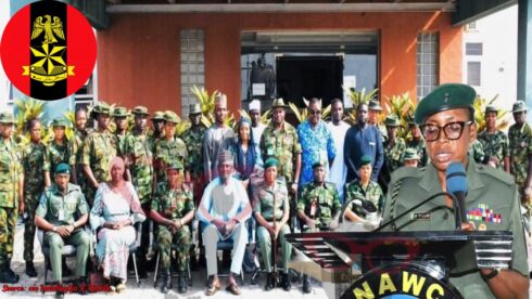 Groundbreaking: Nigerian Army Promotes Adebayo Oluwatoyin Olayinka as First Female Infantry Warrant Officer